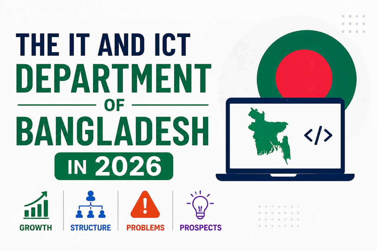 The IT and ICT Department of  Bangladesh in 2026: Growth,  Structure, Problems, and  Prospects 
